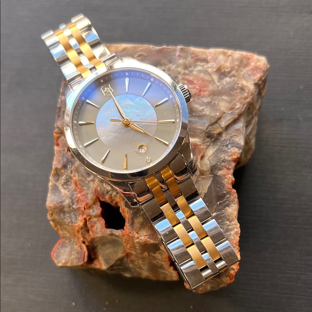 Victorinox Swiss Army Two-Tone Stainless Steel Women’s Watch – Swiss Made